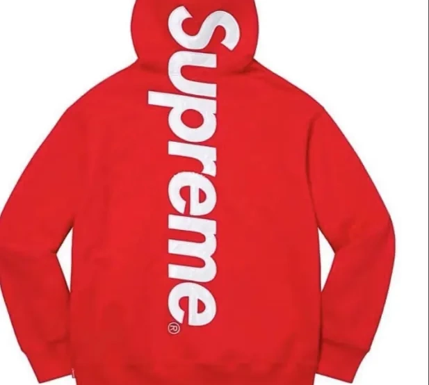 Hooded Red é M Royal 22FW Black Hoodie Appliqu Satin Sweatshirt Green Grey S Big Flower Blue XL L 0804